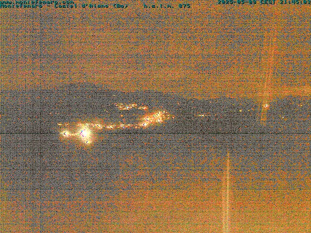 immagine della webcam nei dintorni di San Marcello Pistoiese: webcam Castel d'Aiano